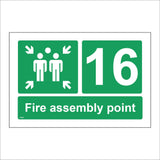 FS563 Fire Assembly Point 16