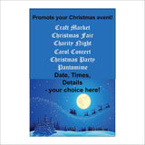 XM311 Promote Event Christmas Customise Personalise Time Date