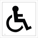 TS241 Disabled Logo Accessible Wheelchair