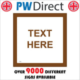 CC201L Brown Text Words Create Exclusive Unique Custom Bespoke