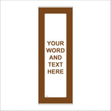 CC351L Professional Exclusive Text Words Design Bespoke Unique