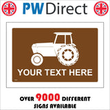 TR941 Tractor Your Text Here Made To Order Custom Words