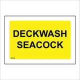 MR104 Deckwash Seacock