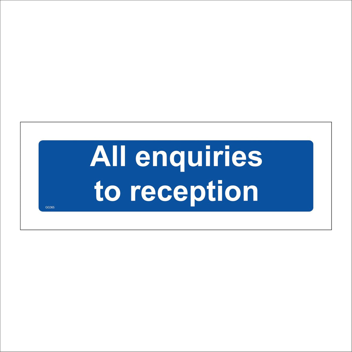 All Enquiries To Reception – PWDirect