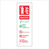FI331 Fire Extinguisher Use On Wood Paper Textiles