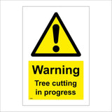 TR800 Warning Tree Cutting In Progress