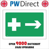 FS435 First Aid Right Arrow