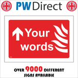 FI457 Fire Bucket Ahead Up Arrow Your Choice Custom Taylormade