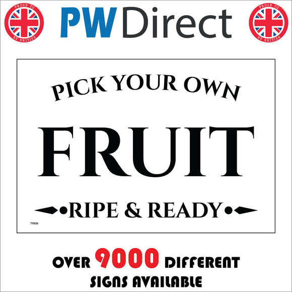 TR939 Pick Your Own Fruit Ripe & Ready