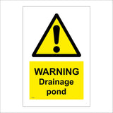 WT288 Warning Drainage Pond
