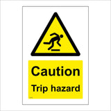 WT455 Caution Trip Hazard