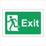 FS390 Exit Left Running Man