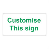 CM441 Customise Green On White Design Create Logo Image