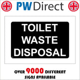GG099 Toilet Waste Disposal