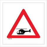TR779 Low Flying Helicopter Airfield Aviation