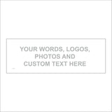 CC303D Words Text Image Logo Photo Snap Pix Design Custom Grey