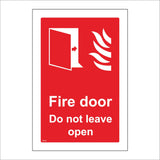 FI414 Fire Door Do No Leave Open