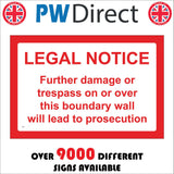 SE206 Damage Trespass On Over Boundary Wall Lead Prosecution
