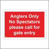 PR392 Anglers Only No Spectators Please Call For Gate Entry