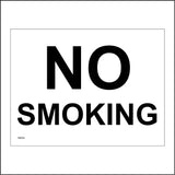 NS052 No Smoking Sign
