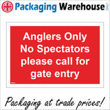 PR392 Anglers Only No Spectators Please Call For Gate Entry