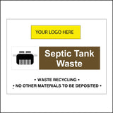 CS469 Septic Tank Recycling Waste Recycle Your Logo