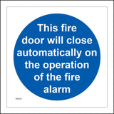 MA830 Fire Door Close Automatically On Operation Fire Alarm