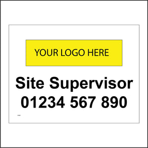 CS387 Site Supervisor Contact Telephone Your Logo Company Name