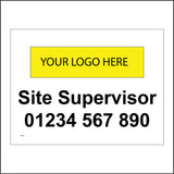 CS387 Site Supervisor Contact Telephone Your Logo Company Name