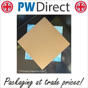 LP RECORD LAYER PAD 332 x 332mm (13 x 13")  BROWN CARDBOARD MAILING BOX ROYAL MAIL PIP SMALL PARCEL