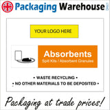 CS598 Absorbants Spill Kits Granules Recycling Company Logo