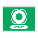 MR089 Lifebuoy Sign with Lifebuoy