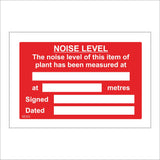 VE355 Noise Assessment Level Plant Signed Date