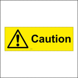WS130 Caution Sign with Triangle Exclamation Mark