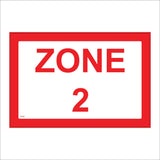 TR406 Zone 2 Sign