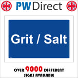 MA847 Grit Salt Container Bin Winter Environment Roads Estates