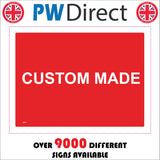 CC002H Custom Made Sign Choose Your Wording  Sign