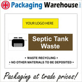 CS469 Septic Tank Recycling Waste Recycle Your Logo