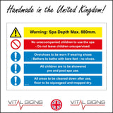 MU270 Spa Dos And Donts Warning Depth Rules