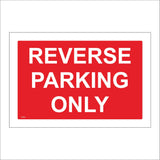 CS442 Reverse Parking Only Car Park Vehicles Safety Mirror Alarm Camera