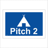 VE318 Pitch 2 Two Tent Campsite Area Space Caravan Camping Site Glamp