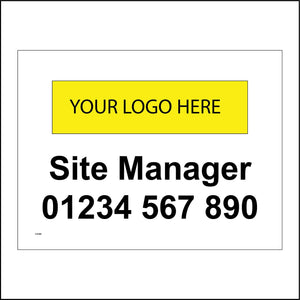 CS386 Site Manager Contact Telephone Your Logo Company Name