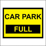 VE331 Car Park Full Yellow Black Spaces Parking Vehicles