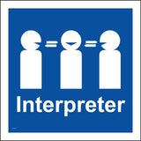 GE254 Interpreter Sign with People