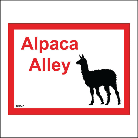 CM347 Alpaca Alley Petting Farm Zoo Animals Wool