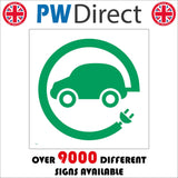 VE310 Electric Vehicles Recharge Point Space Environment Park Cars Green