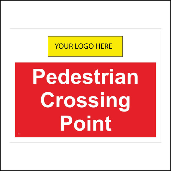 CS525 Pedestrian Crossing Point Building Site Logo Name Company