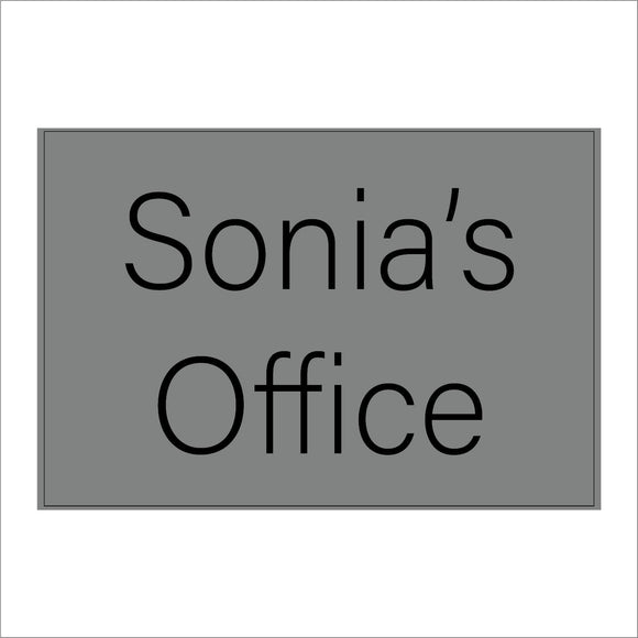 CM402 Sonia's Office Personalise Customise Bespoke Unique