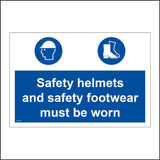 MA798 Safety Helmets And Footwear Must Be Worn