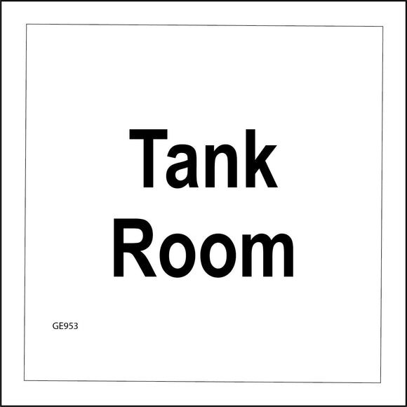 GE953 Tank Room Boiler Water Heaters